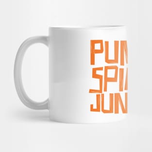 Pumpkin Spice Junkie Halloween Mug